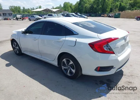 2021 Honda Civic Lx из США, поврежденный, VIN 2HGFC2F64MH520410